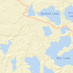 Vilas County Street Map