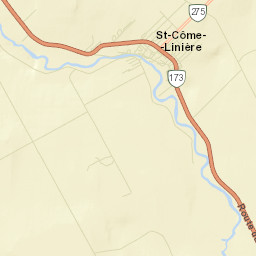 Saint-Côme-Linière Street Map
