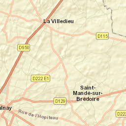 Aulnay Street Map