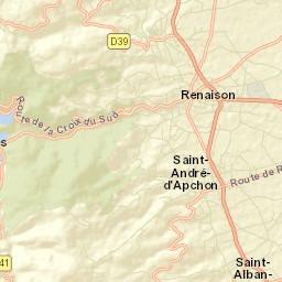 Renaison Street Map