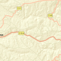 Coutouvre Street Map