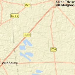 Villeneuve Street Map