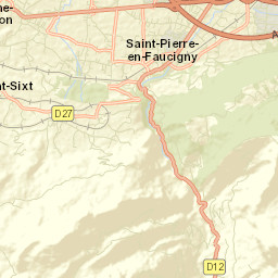 Amancy Street Map