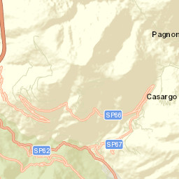 Vendrogno Street Map