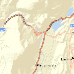 Calavino Street Map
