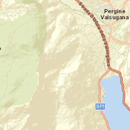 Pergine Valsugana Street Map