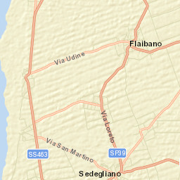 Flaibano Street Map