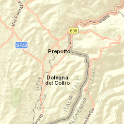 Dolegna del Collio Street Map