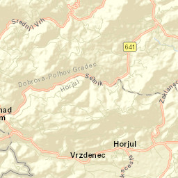 Horjul Street Map