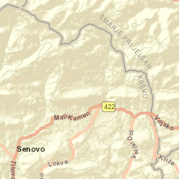 Senovo Street Map