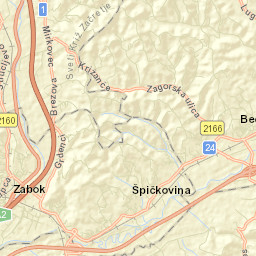 Zabok Street Map