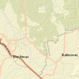 Kalinovac Street Map
