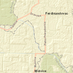 Ferdinandovac Street Map