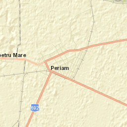 Comuna Periam Street Map