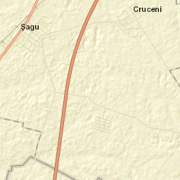 Comuna Şagu Street Map