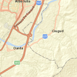 Alba Iulia Street Map