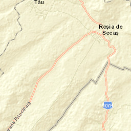 Roşia de Secaş Street Map