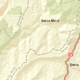 Şeica Mică Street Map
