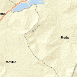 Comuna Brădeni Street Map