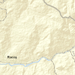Racoș Street Map