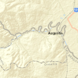 Augustin Street Map