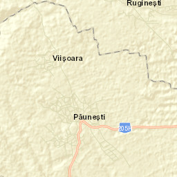 Rugineşti Street Map