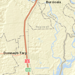 Domnești-Târg Street Map