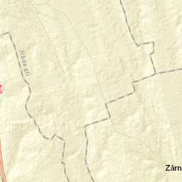 Rădești Street Map