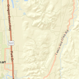 Gearhart Street Map