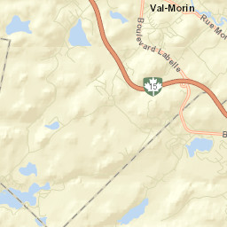 1002-1454 Chemin du Mont Loup Garou Street Map