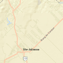 Sainte-Julienne Street Map