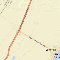 Lanoraie Street Map