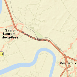 Saint-Laurent-de-la-Prée Street Map