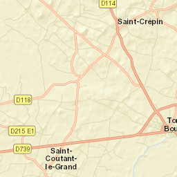 Tonnay-Boutonne Street Map