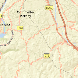 Commelle Street Map