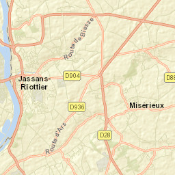 Ars-sur-Formans Street Map