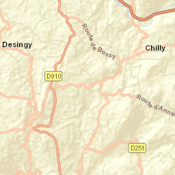 Chilly Street Map