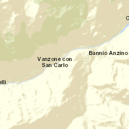 Vanzone Street Map