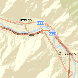 Ornavasso Street Map