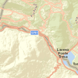 Lavena Ponte Tresa Street Map