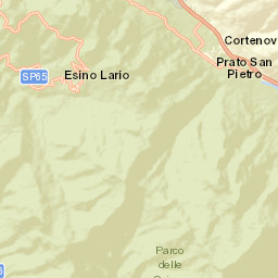 Esino Lario Street Map