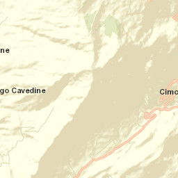 Cimoneri Street Map