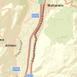 Mattarello Street Map