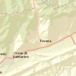 Cison di Valmarino Street Map