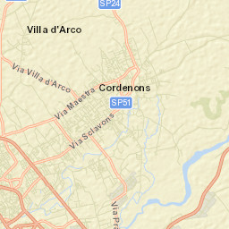 Pordenone Street Map