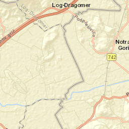 Notranje Gorice Street Map