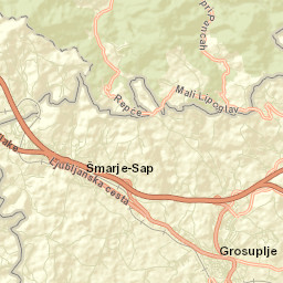 Šmarje-Sap Street Map