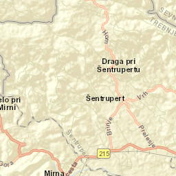 Šentrupert Street Map