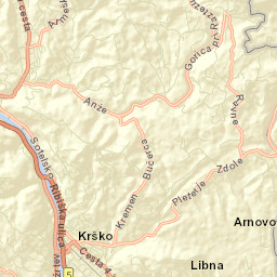 Krško Street Map