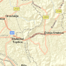 Grad Donja Stubica Street Map